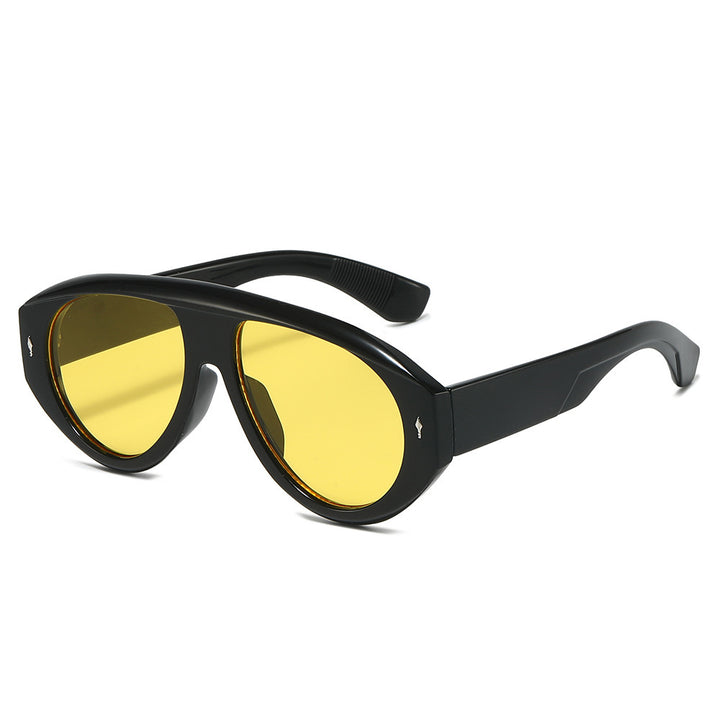 Fashion-Forward Sculptural Sunglasses Bowlift