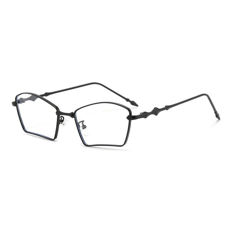 Ladies trendy sunglasses with geometric frame and gradient lenses Bowlift