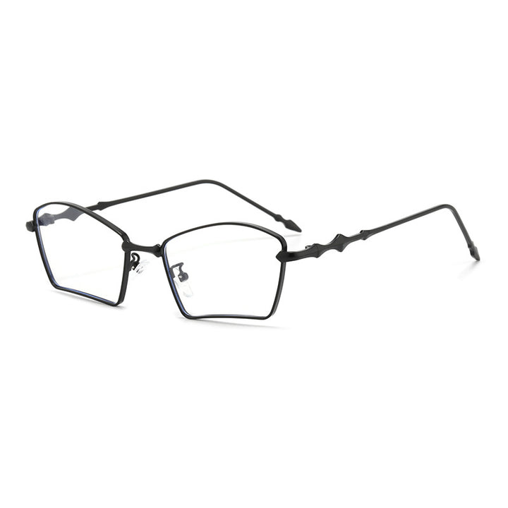 Ladies trendy sunglasses with geometric frame and gradient lenses Bowlift