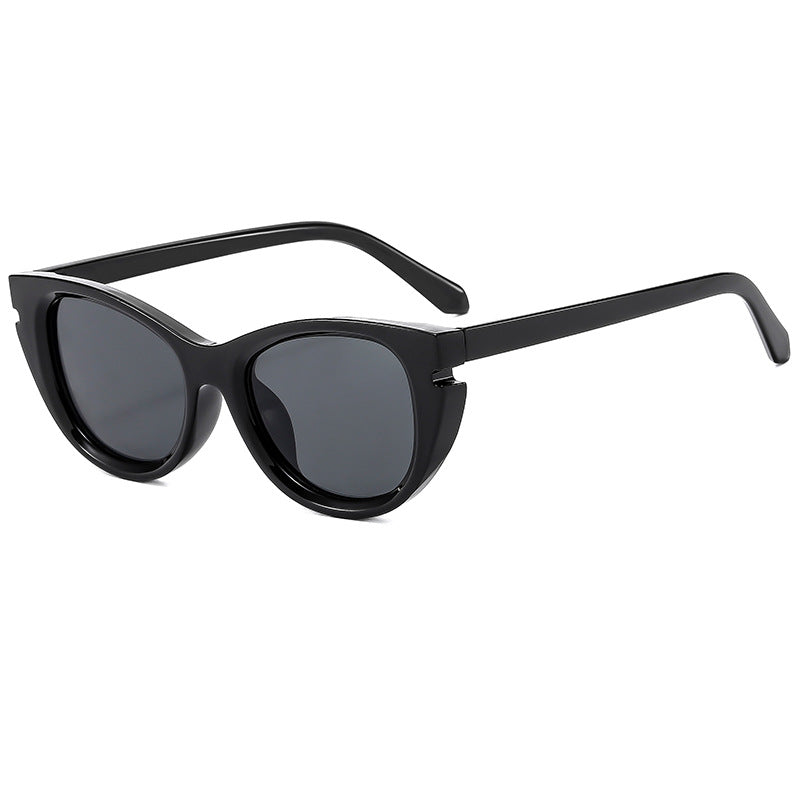 Women's Cat-Eye Sunglasses with Durable Plastic Frame Bowlift