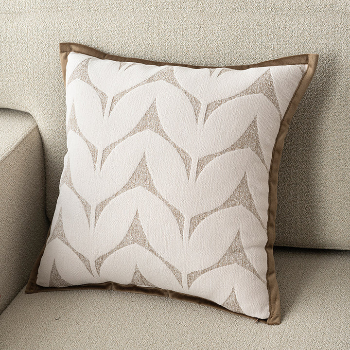 Layered Flower Accent Cushion