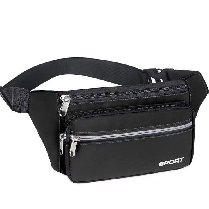 Sporty Waist Bag With Multiple Compartments Bowlift