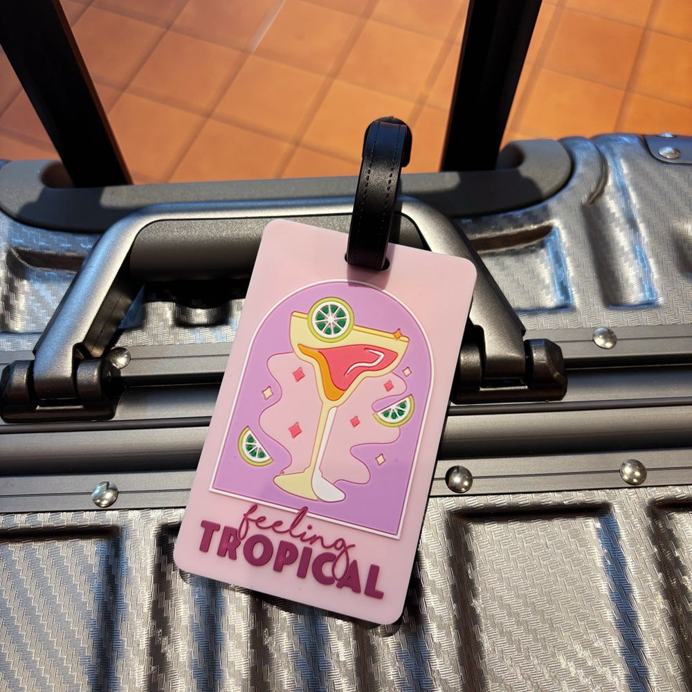Adventure-Themed Luggage Identifier Bowlift