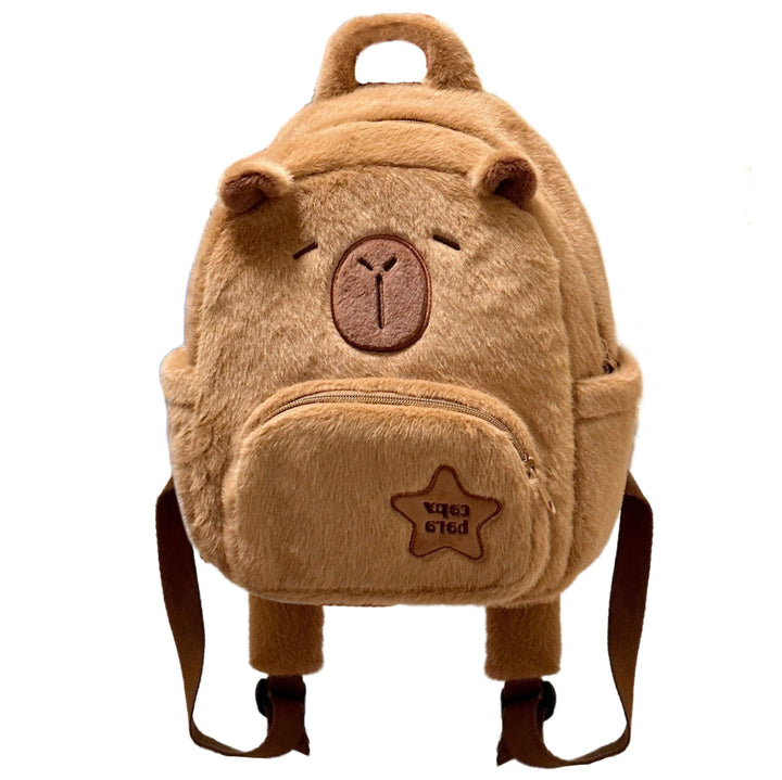 Plush Backpack in Bear Style Bowlift