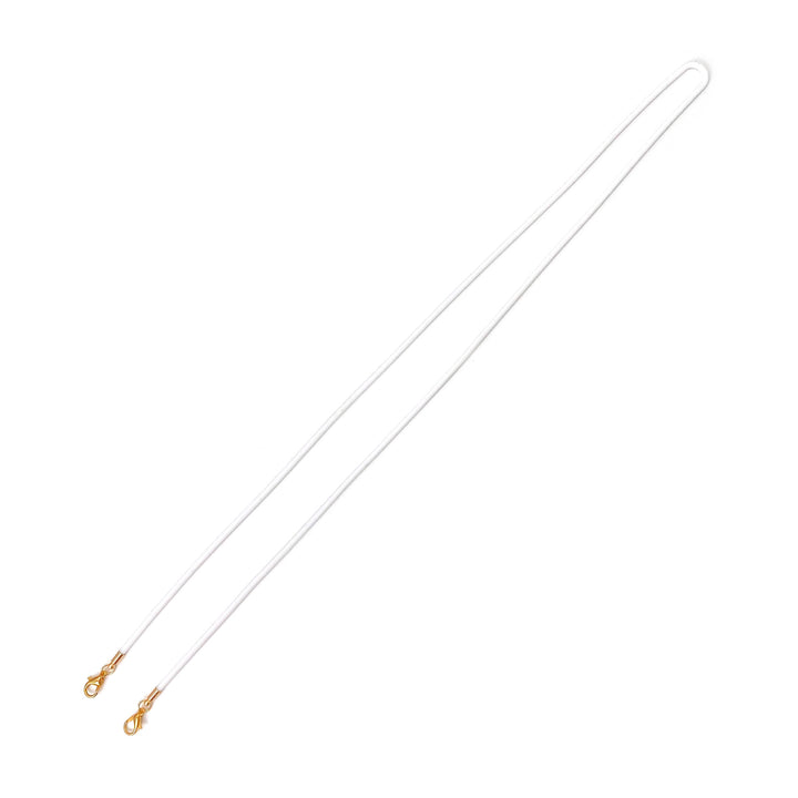 Durable Eyewear Retainer with Metal Clips Bowlift