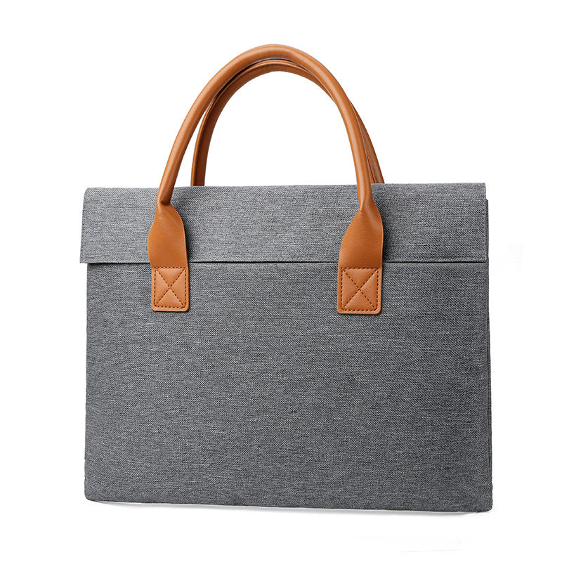Elegant Laptop Bag with Practical Carrying System Bowlift