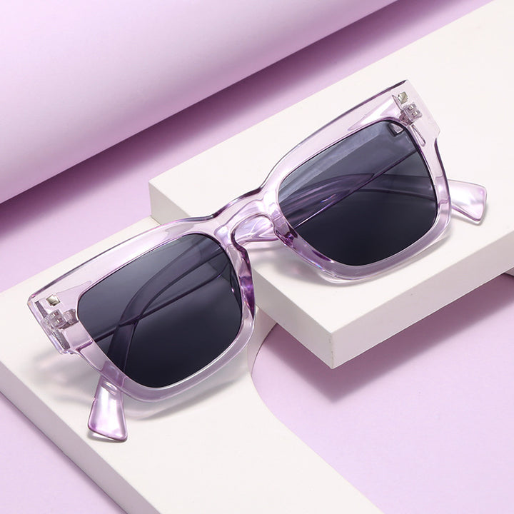 Ladies' fashionable sunglasses in trendy square design Bowlift