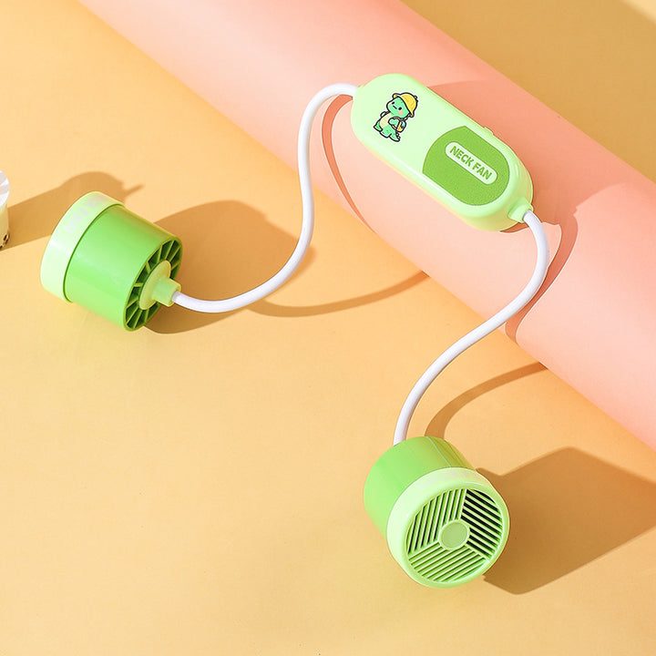 Unisex Portable Neck Fan with Eco-Friendly Technology Bowlift