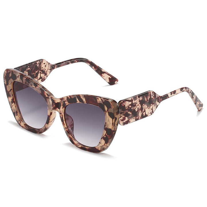 Fashion-Forward Geometric Frame Sunglasses Bowlift