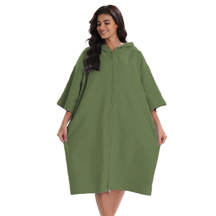 Practical and comfortable bathrobe poncho Bowlift