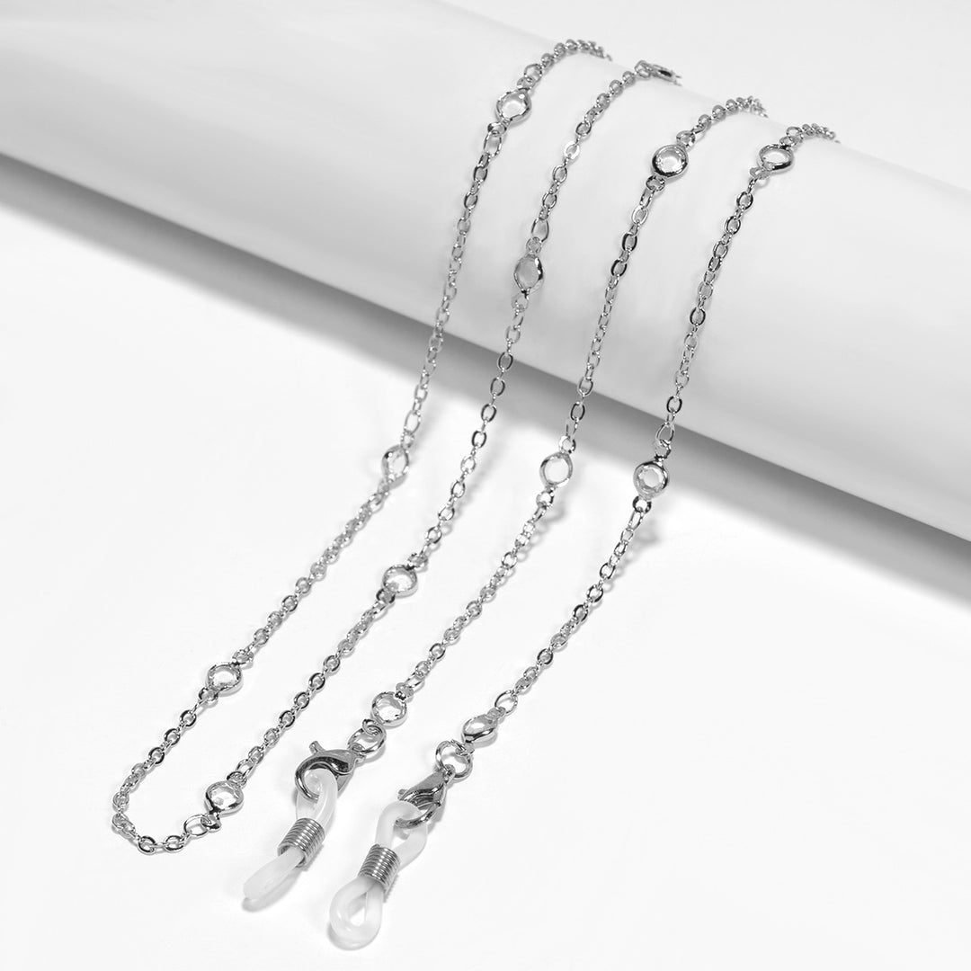 Decorative Eyewear Chain with Gem Detailing Bowlift