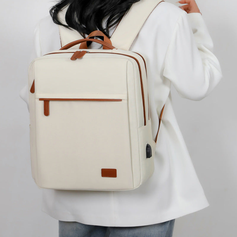 Tech-Enhanced Laptop Backpack Bowlift