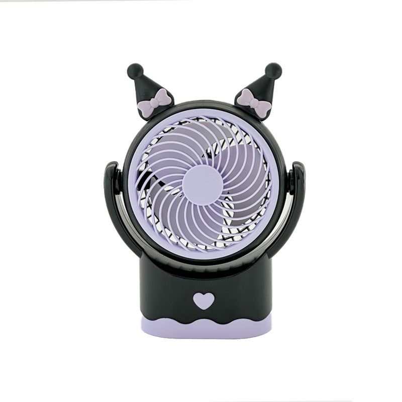 Unisex Portable Mini Hand Fan in Cute Animal Design Bowlift 1782131749