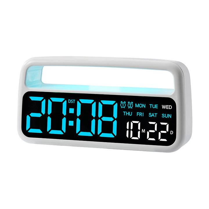 Digital Alarm Clock with Large LED Display and Smart Features Bowlift