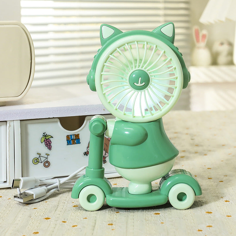 Ladies USB fan in creative animal design Bowlift