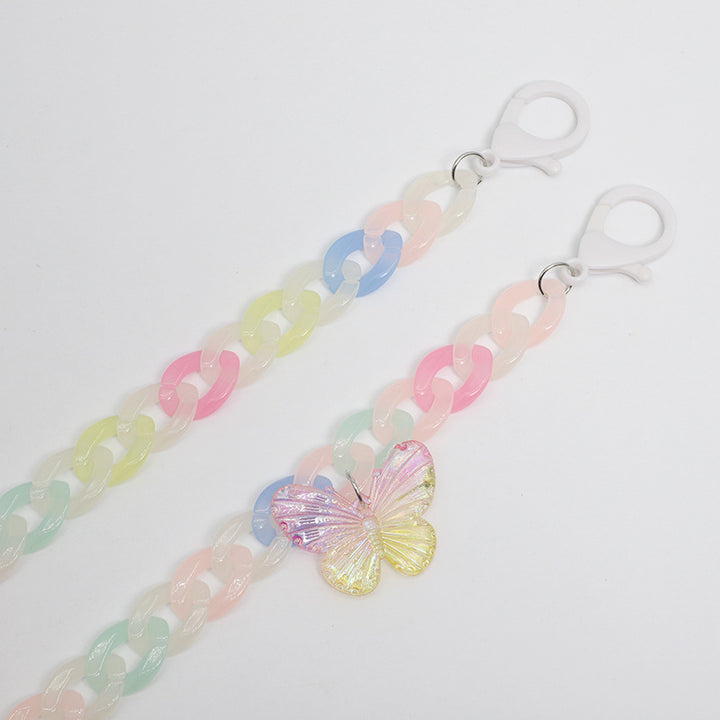 Decorative Butterfly Eyewear Chain Bowlift