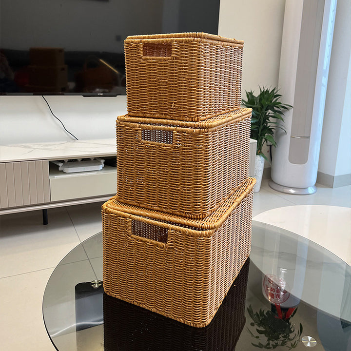 Handcrafted Woven Storage Baskets Bowlift