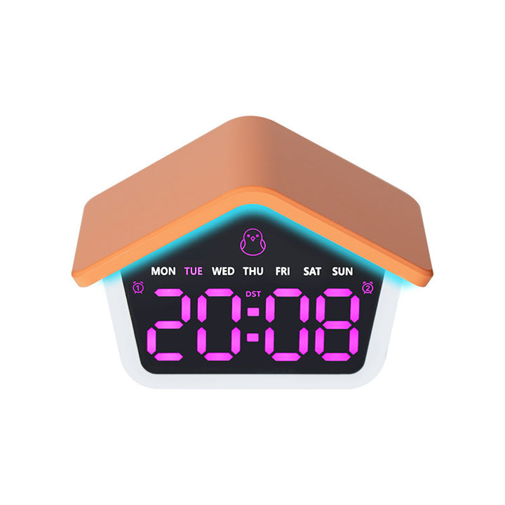 Digital Alarm Clock In House Design Bowlift