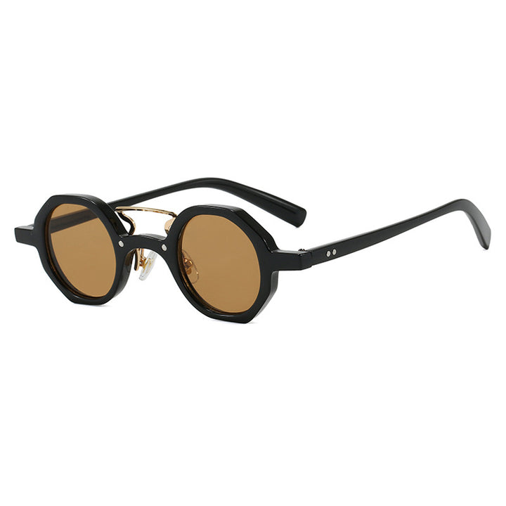 Women stylish sunglasses in unique octagonal design Bowlift