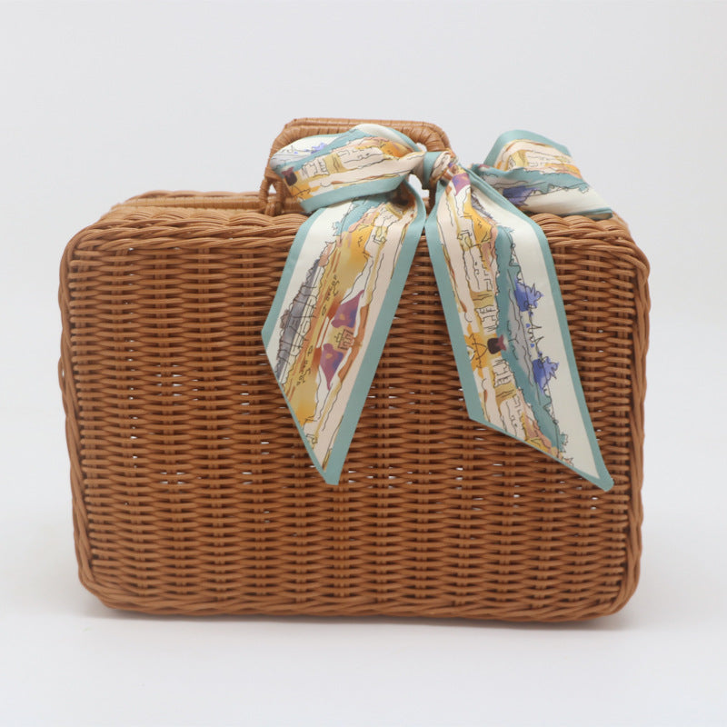 Handcrafted Woven Picnic Basket Bowlift 1787892945