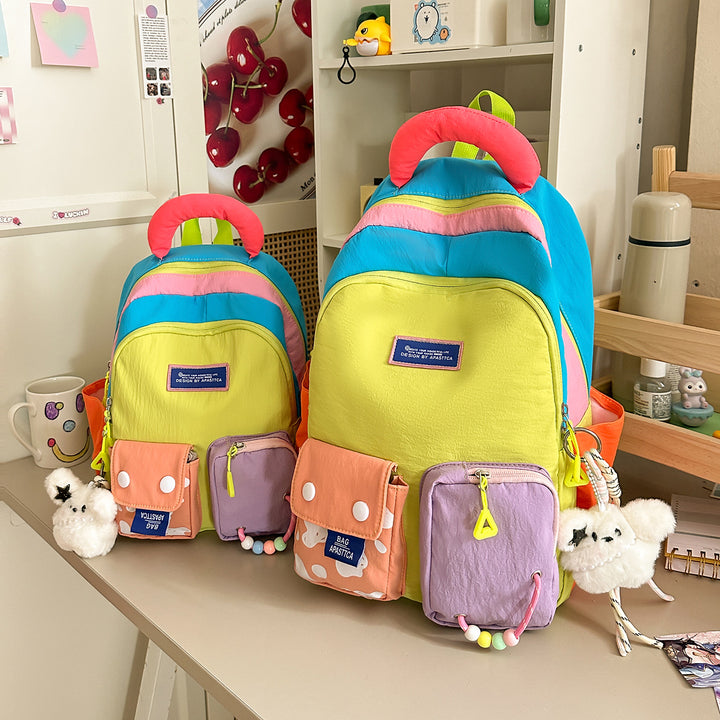 Playful Dual Compartment Backpack