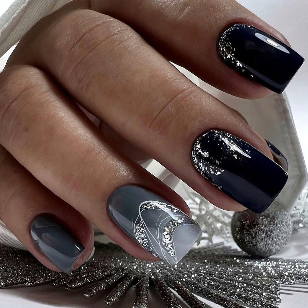 Glittering Decorative Nail Art Extensions Bowlift