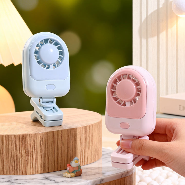 Women's Clip Fan with USB Connection and Flexible Mount Bowlift