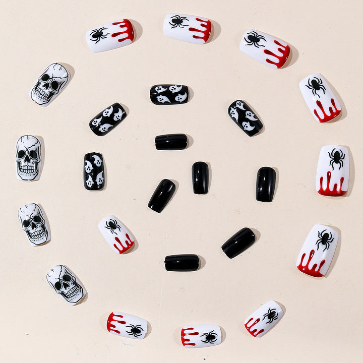 Halloween-Themed Spooky Nail Art Set Bowlift