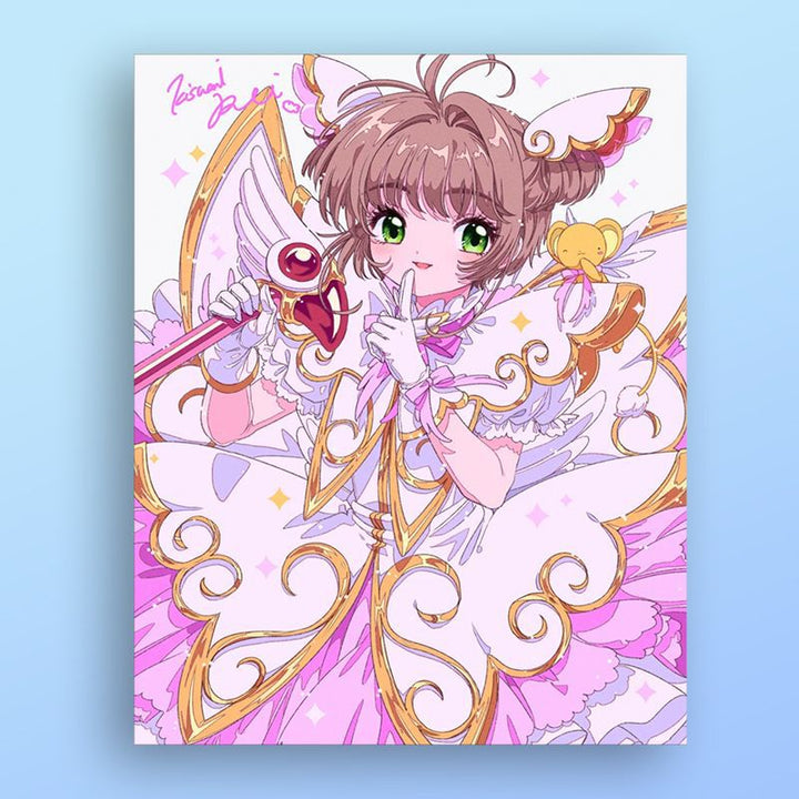 Anime-Inspired Illustration Art Print Bowlift
