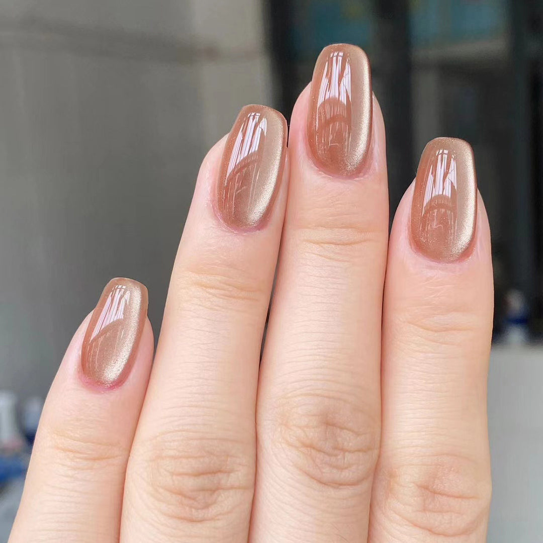 Premium Glossy Gel Nail Extensions Bowlift