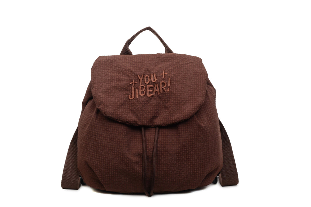 Cozy Textured Backpack Bowlift