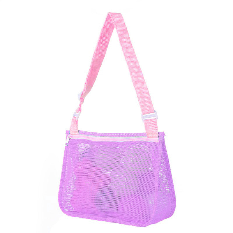 Flexible Net Pocket with Adjustable Shoulder Strap Bowlift