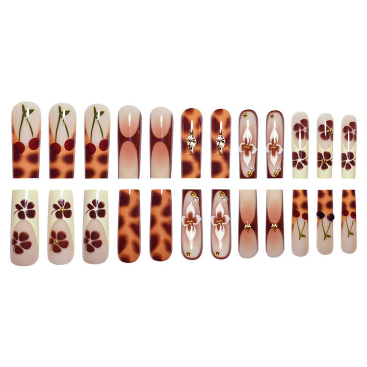Floral Artisan Press-On Nail Set Bowlift 1788434570