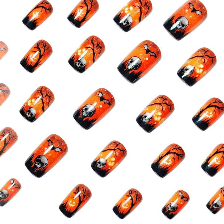 Halloween-Themed 3D Nail Art Bowlift 1788155551
