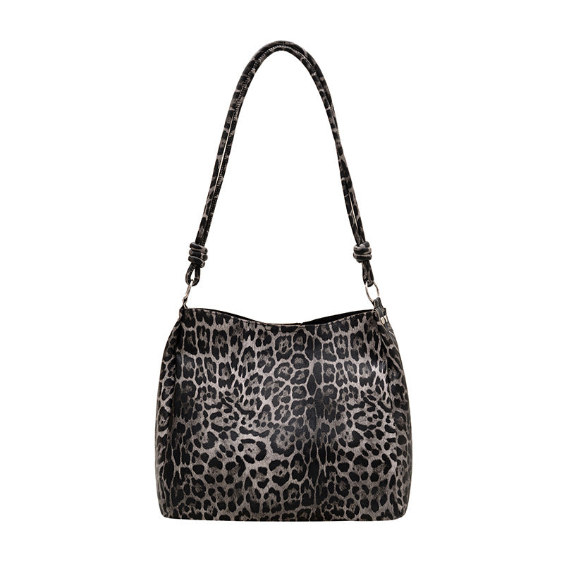 WoPremium Animal Print Shoulder Bag Bowlift