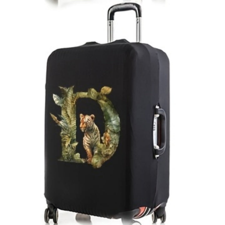 Unisex hard shell suitcase with unique tiger design Bowlift