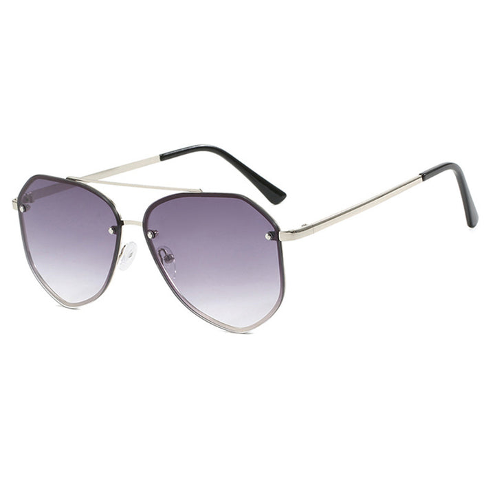 Women's geometric sunglasses with delicate frame Bowlift