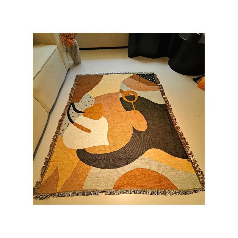 Abstract Art Throw Blanket