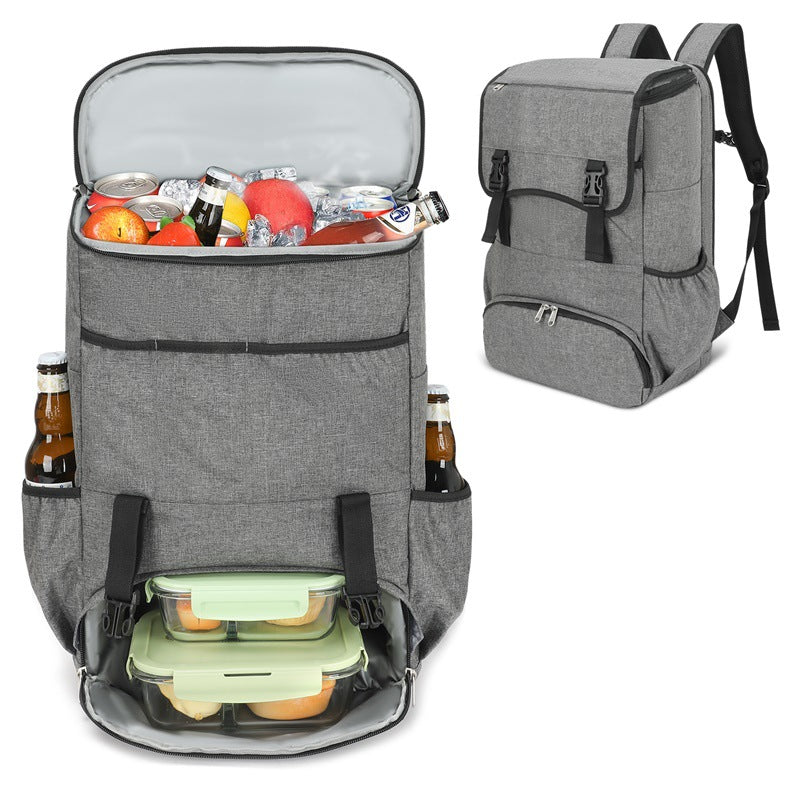 Insulated Cooler Backpack with Multi-Pocket Design Bowlift