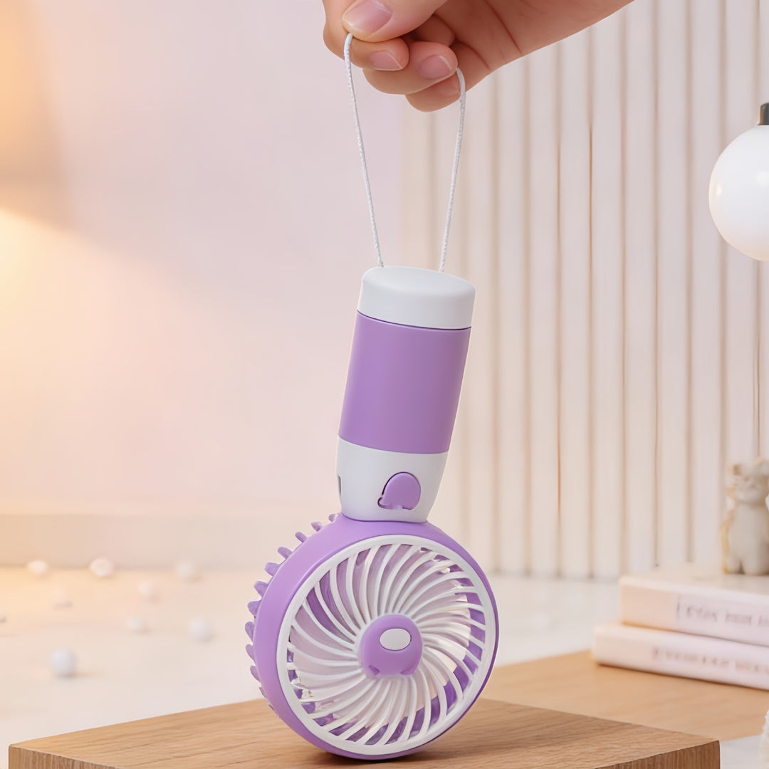 Women Portable Mini Fan Bowlift