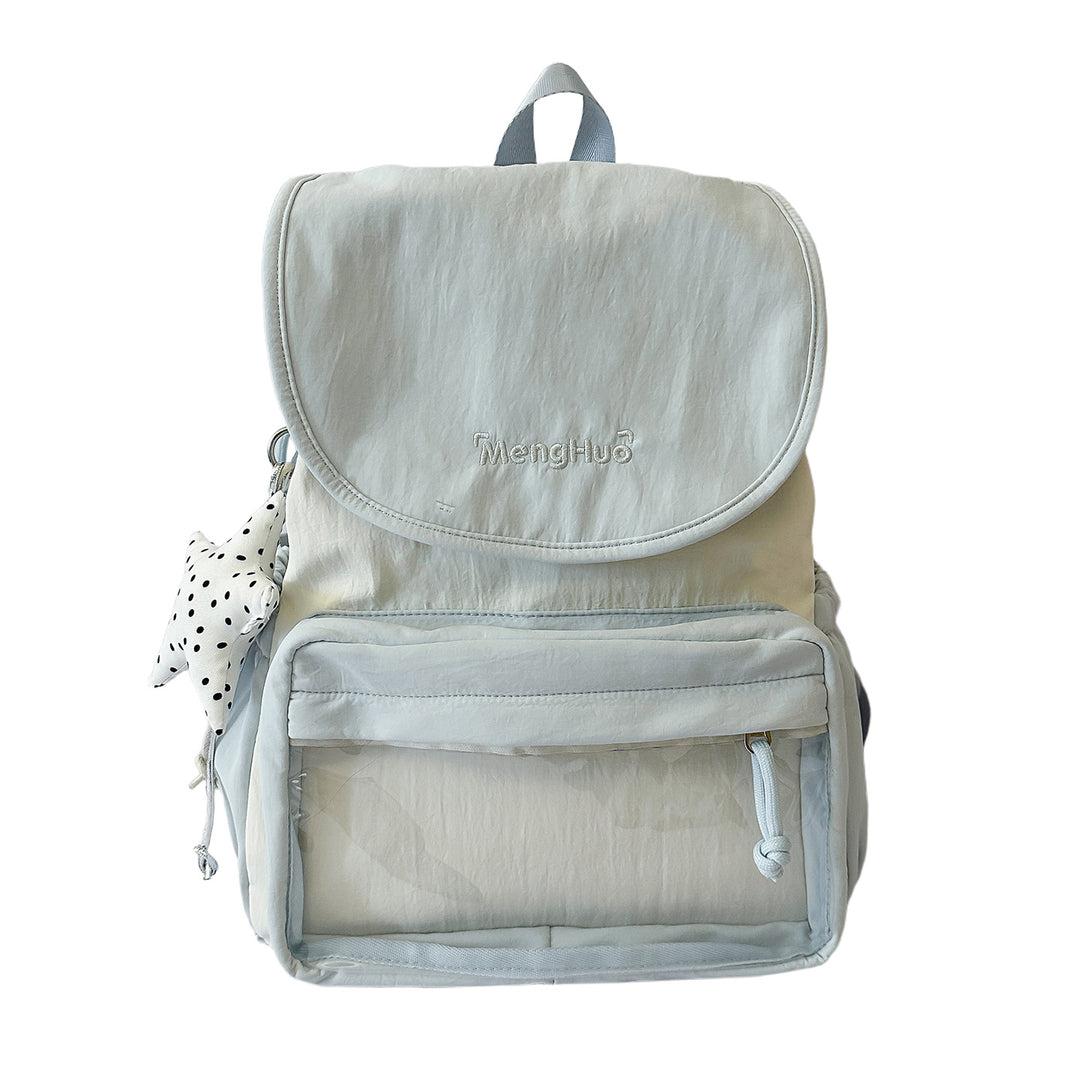 Stylish Transparent Utility Backpack Bowlift
