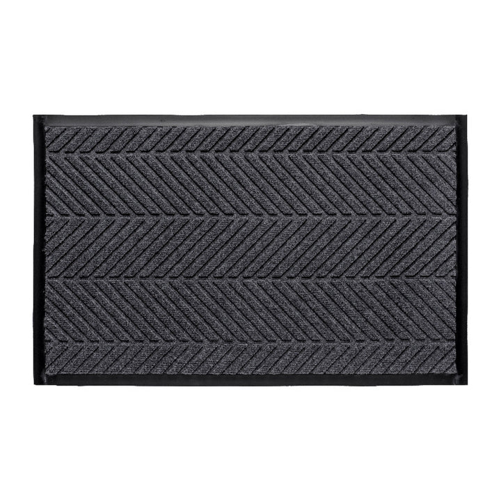 Decorative Chevron Pattern Entry Mat Bowlift