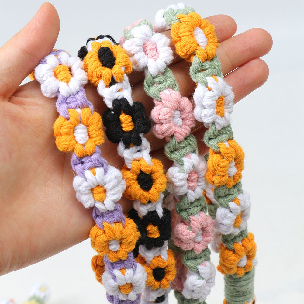 Floral Patterned Keychain