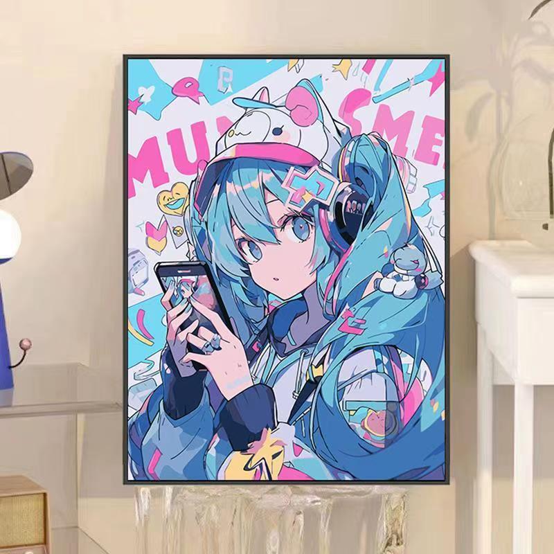 Anime-Inspired Decorative Wall Art Bowlift