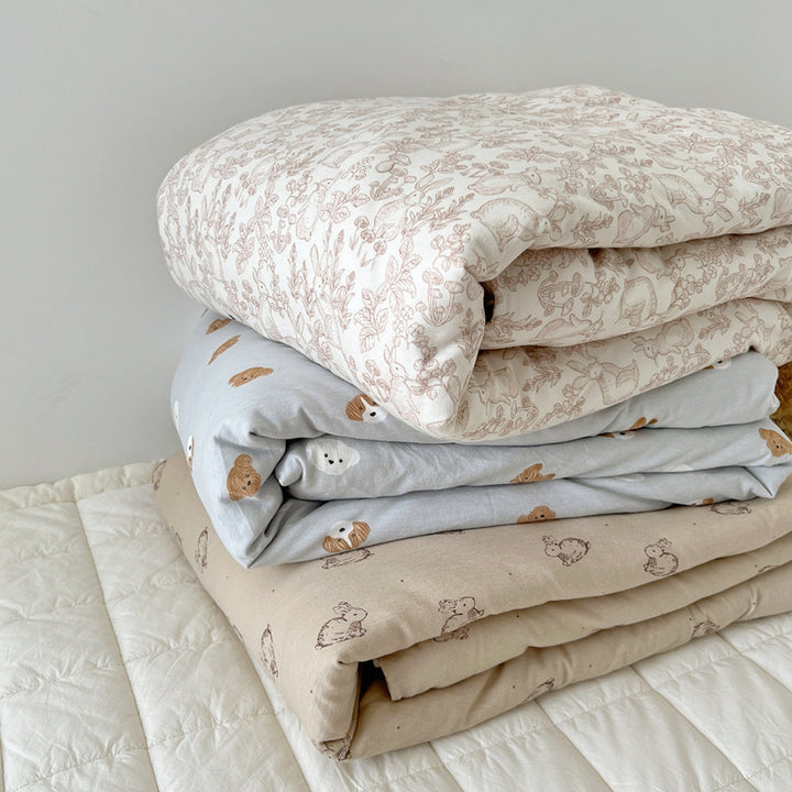 Unisex cotton pillowcase with cheerful bear design Bowlift