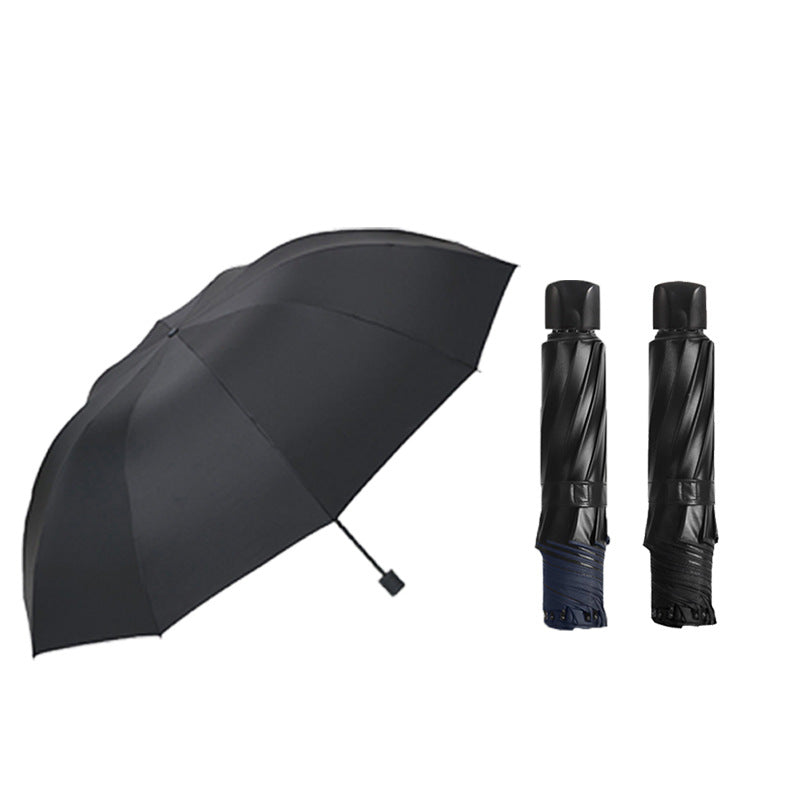 Men's Folding Umbrella with Wind Protection and Automatic Mechanism Bowlift