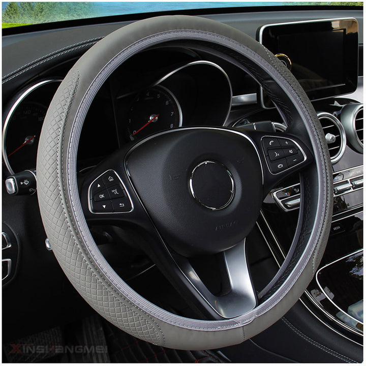 Unisex nan breathable non-slip textured steering wheel cover universal fit Bowlift