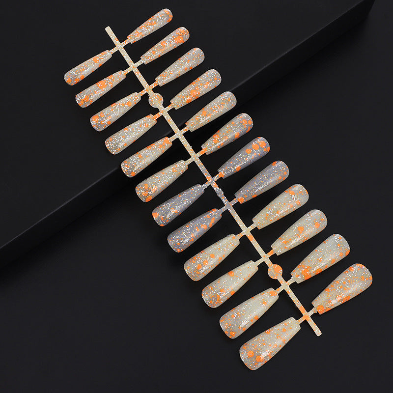 Artificial nails in creative drop design Bowlift