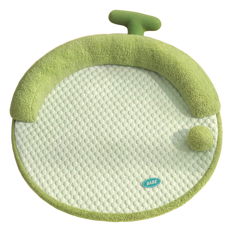 Unisex round baby crawling mat with ergonomic neck pillow and non-slip bottom Bowlift