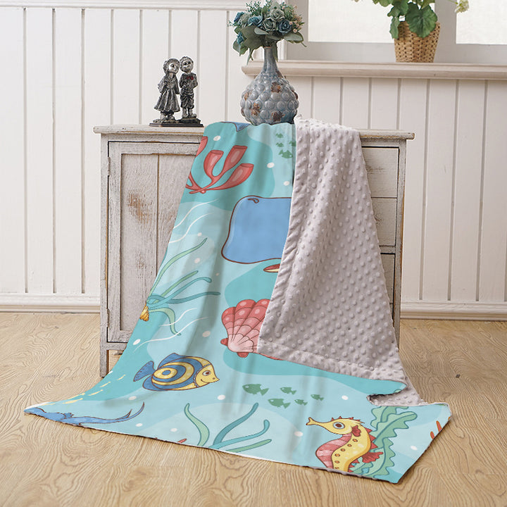 Women’s cuddly blanket in dinosaur design Bowlift